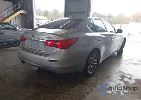 2017 Infiniti Q50 2.0T Base from USA, damaged, VIN JN1CV7AP0HM641000